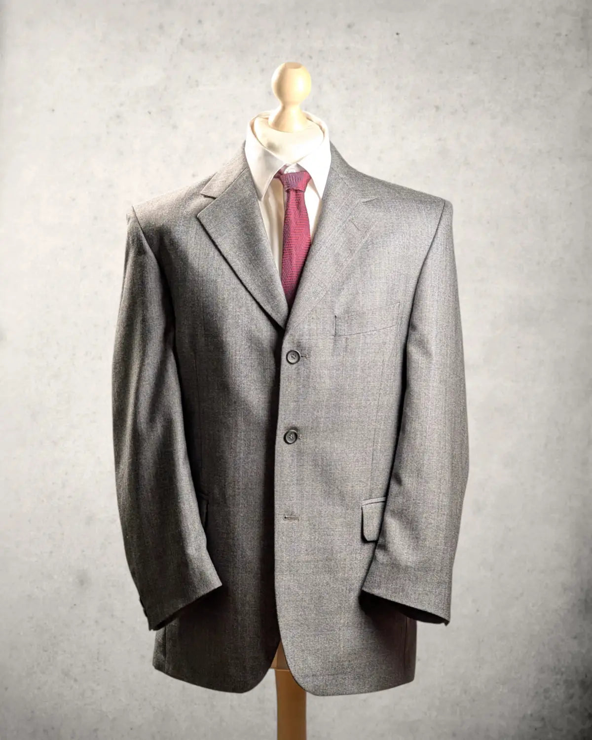 Edles Prince-of-Wales Sakko aus 100% Schurwolle (Woolmark) - Gr. 52