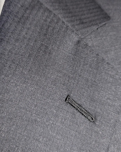 Belvest Sakko Anthrazit – Loro Piana Tasmanian Super 100s – Gr. 54