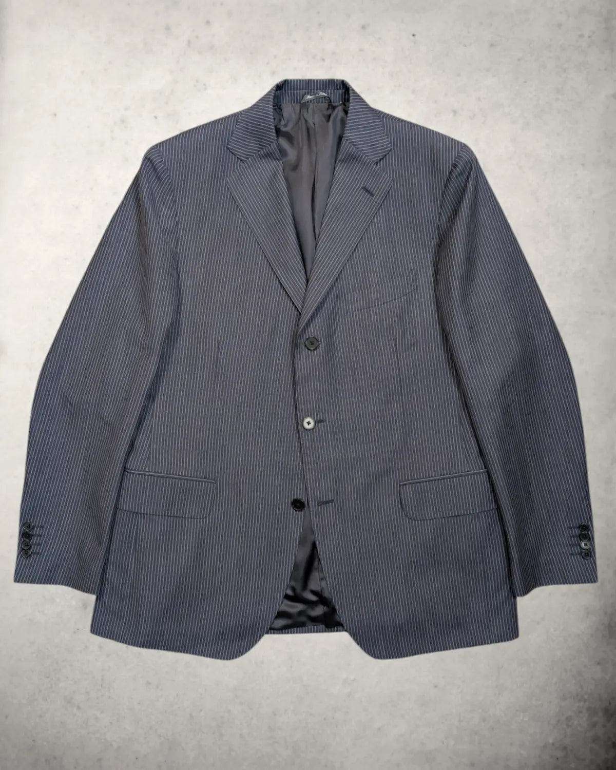 Lardini Nadelstreifensakko in Blau, Gr. 54 (7R)