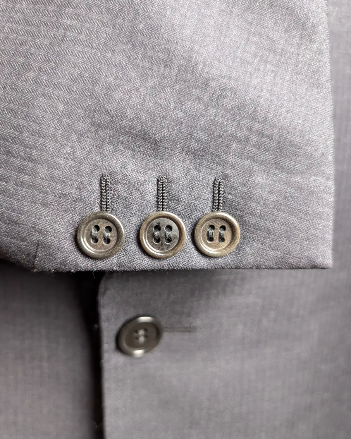 Belvest Sakko Anthrazit – Loro Piana Tasmanian Super 100s – Gr. 54