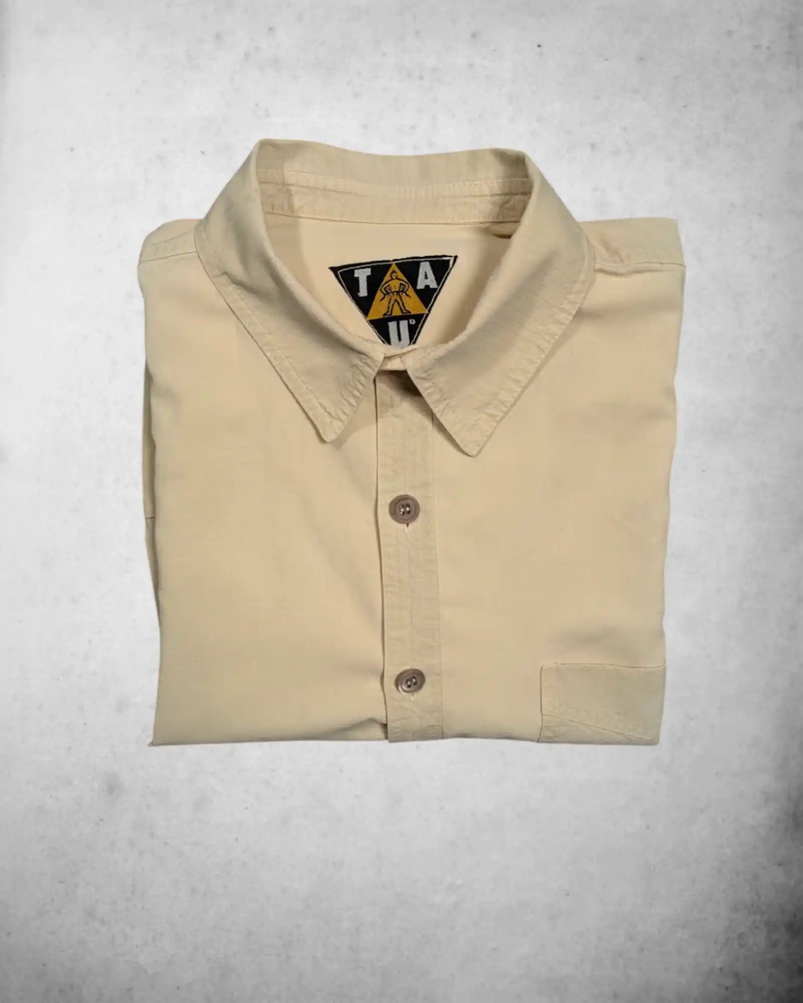 Herrenhemd von TAU in beige