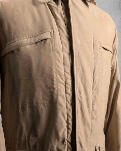 Detailansicht einer Herrenjacke in beige von C&co