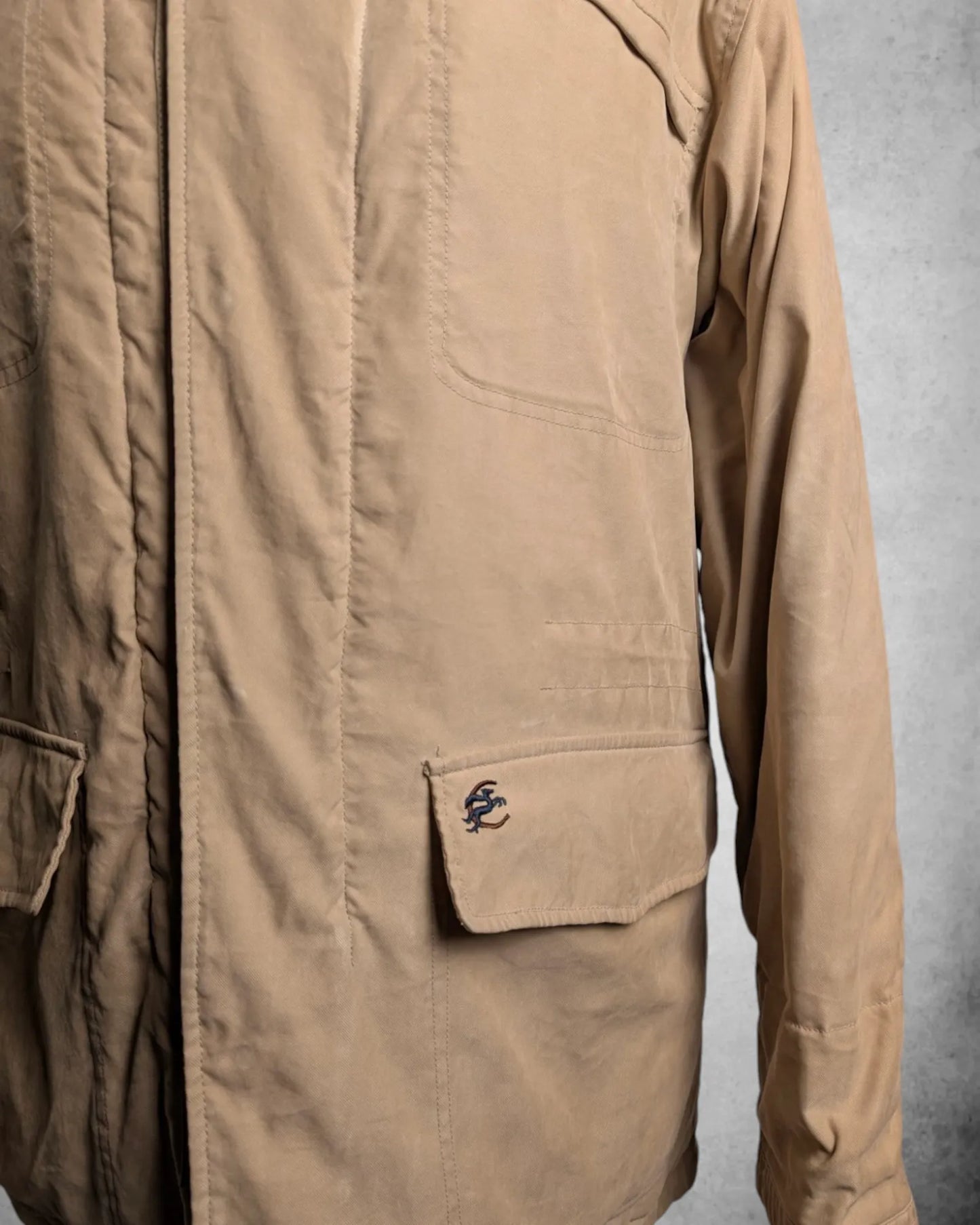 Taschenansicht einer Herrenjacke in beige von C&co