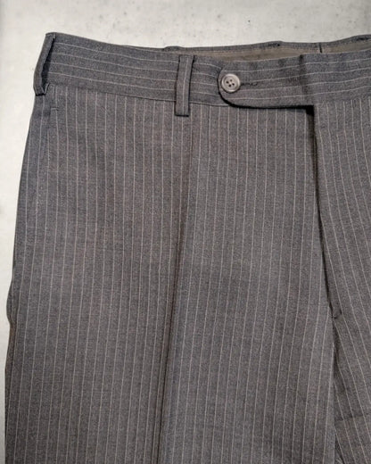 Wollhose von Boglioli mit Nadelstreifenmuster