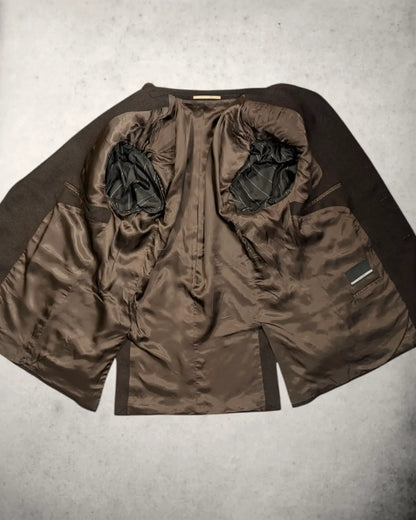 Innenfutter eines braunen Pancaldi&B Sakkos