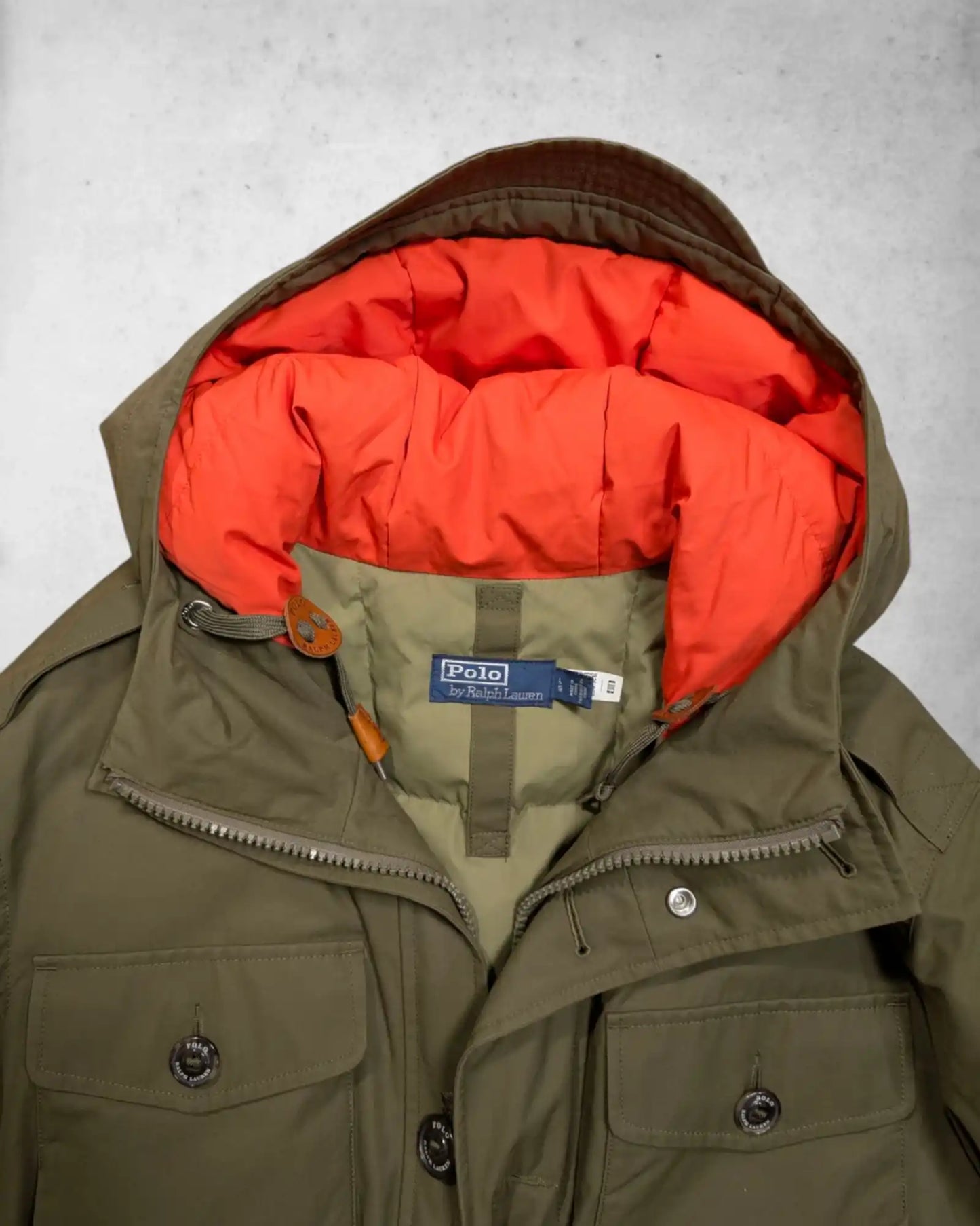 Daunenfeldjacke von Polo Ralph Lauren mit Mütze