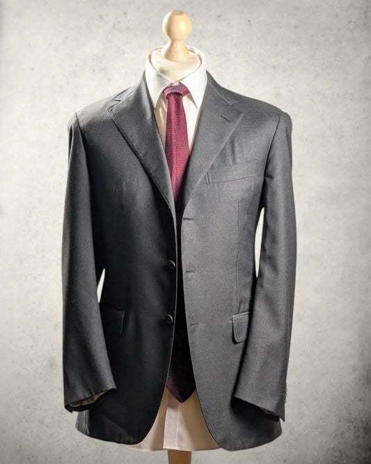 Klassisches Herrensakko von Raffaele Caruso in Anthrazit. Gr.48
