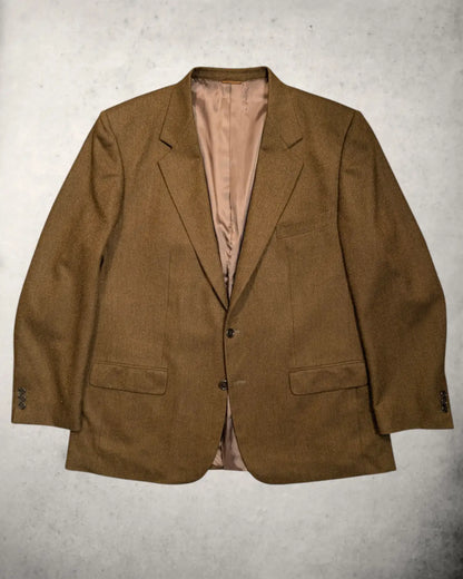 Vintage Herrensakko in Braun  von John Mac Kay aus reiner Wolle von Martin Sons & Co