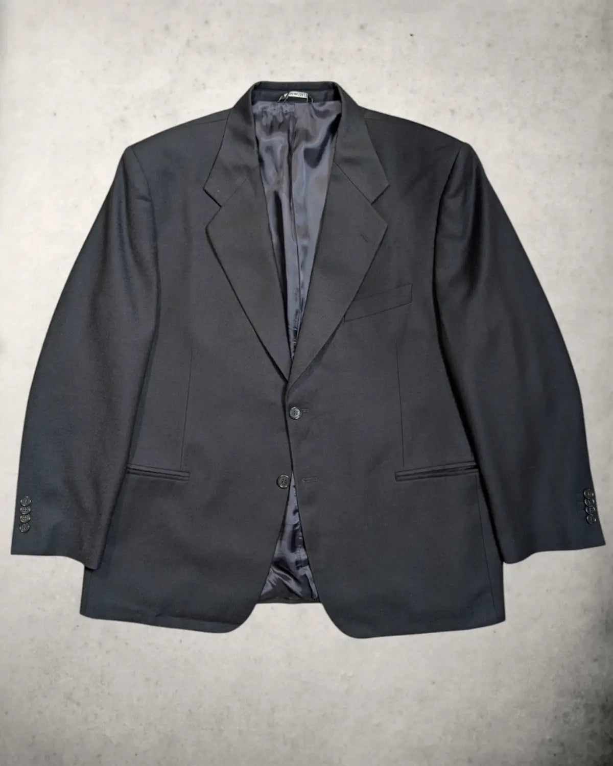 Dunkelblaues Sakko für Herren aus reiner Wolle von Lanificio Comero