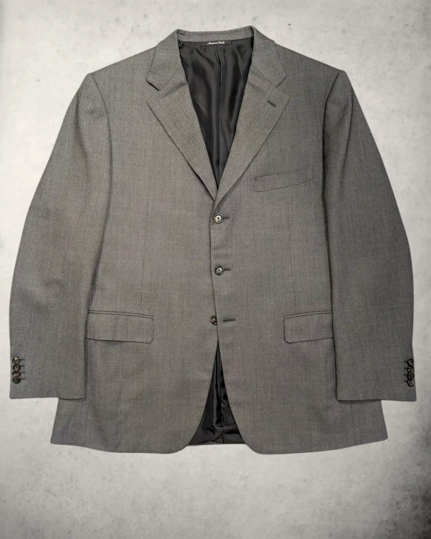 Herrensakko von Nervesa aus Loro Piana Stoff in grau