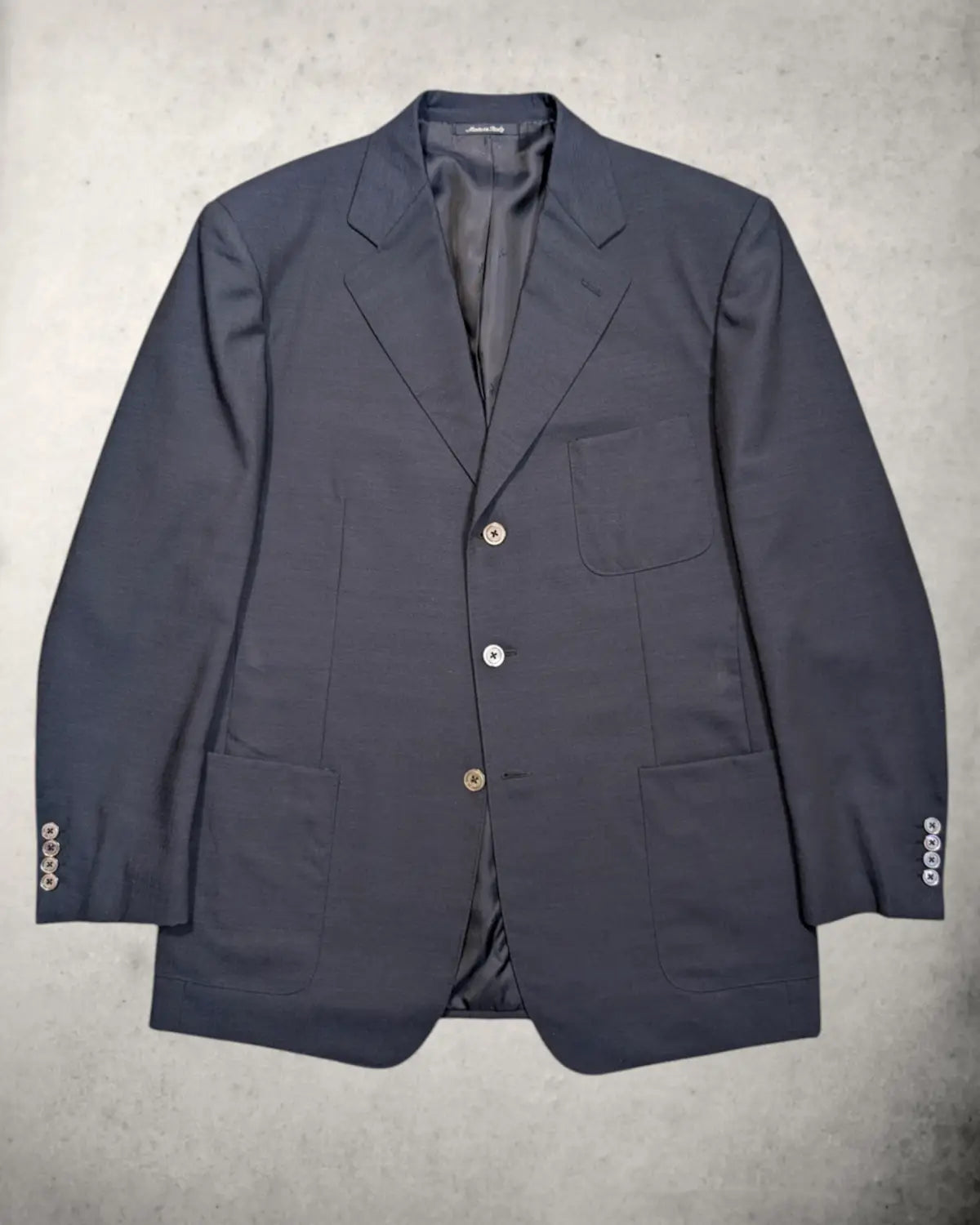 YSL Herrensakko in Blau aus der Rive Gauche Linie in Größe 52