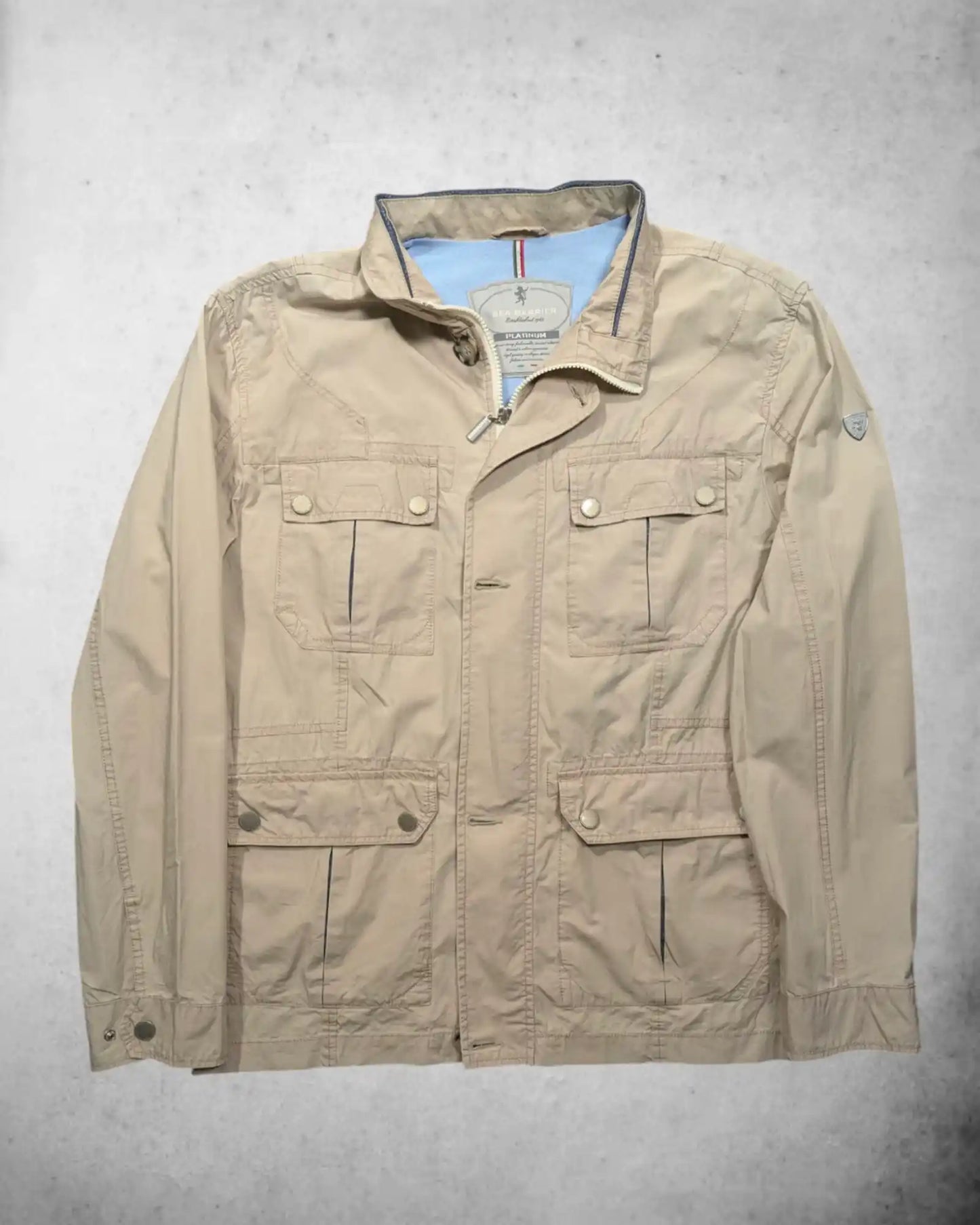 Sea Barrier Platinum Herrenjacke in beige
