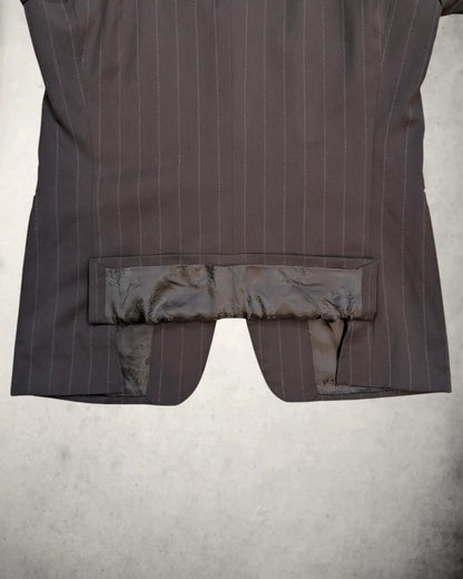 Seitenschlitz eines Versace Herrensakkos
